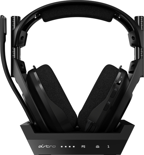 Audífonos Inalámbricos Astro Gaming A50 Compatible Pc Mac Ps4 Ps5 + Estación Base Negro - Imagen 2