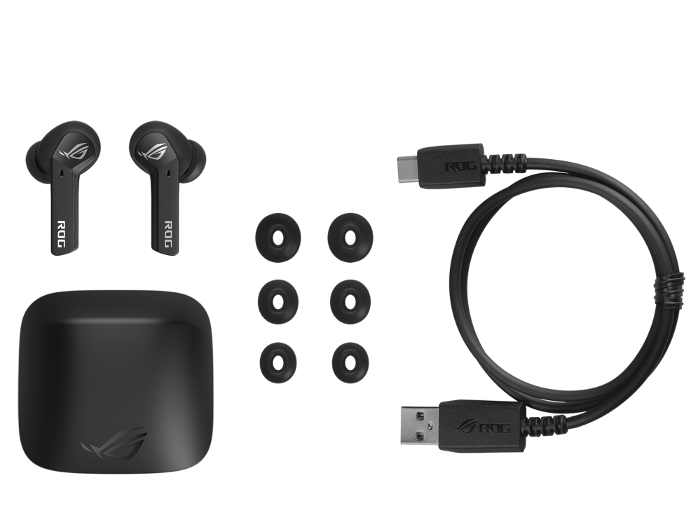 AUDIFONOS ASUS ROG CETRA TRUE WIRELESS GAMING BLUETHOOTH NEGRO 90YH03G1 - Imagen 3