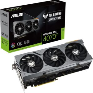 Tarjeta de Video ASUS TUF Gaming GeForce RTX™ 4070 Ti 12GB GDDR6X, PCI Express 4.0