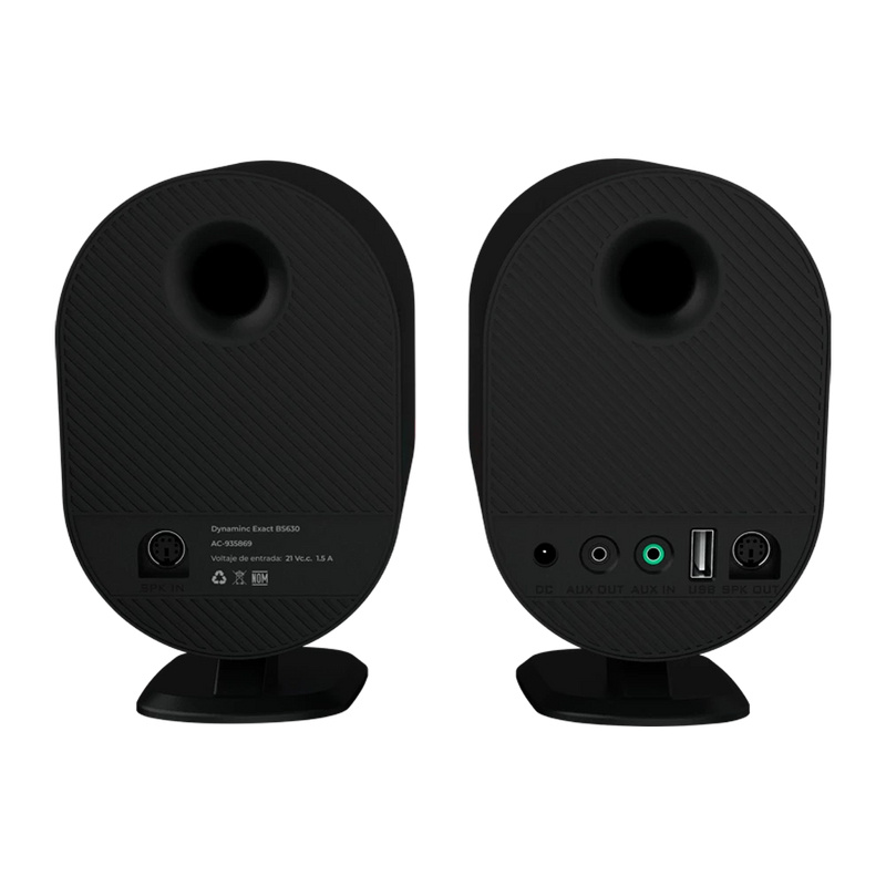 Acteck Bocinas Dynamic Exact BS630, Alámbrico/Inalámbrico, Bluetooth, 2.0 Canales, 20W RMS, USB, Negro - Imagen 2