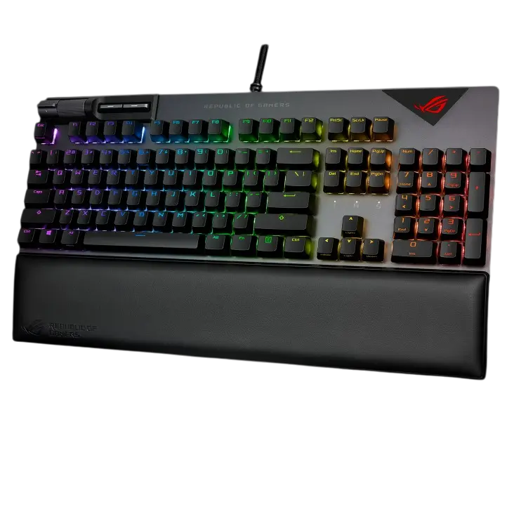 TECLADO ASUS XA08 STRIX FLARE II-NXRD-CA-PBT MECANICO USB 2.0 RGB - Imagen 3