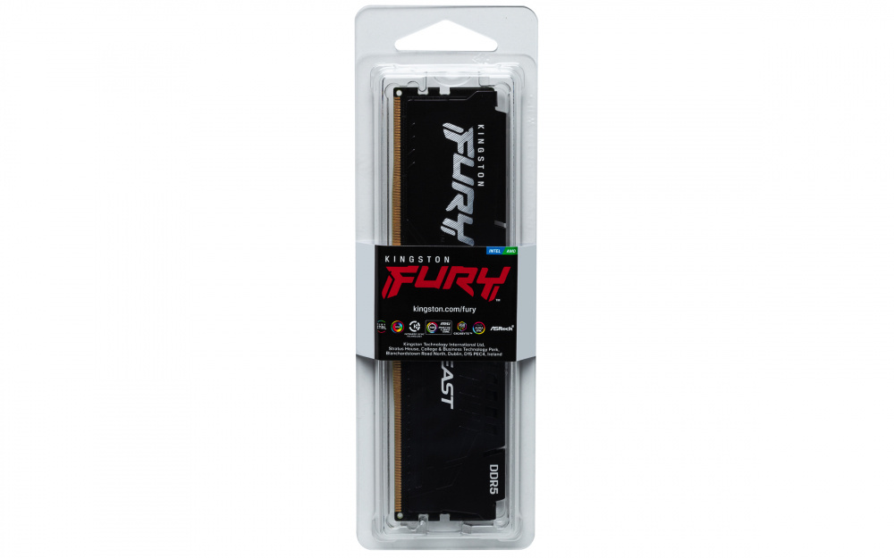 RAM KINGSTON FURY BEAST DDR5 16GB 6000 NEGRO
