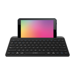 TECLADO ACTECK INSPIRE TREK TI737 NEGRO 2.4 MHZ BT RECARGABLE ELITE