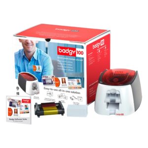 IMPRESORA PARA TARJETAS EVOLIS BADGY 100 PVC PARA 50 IMPRESIONES B12U0000RS 260 X 300 DPI