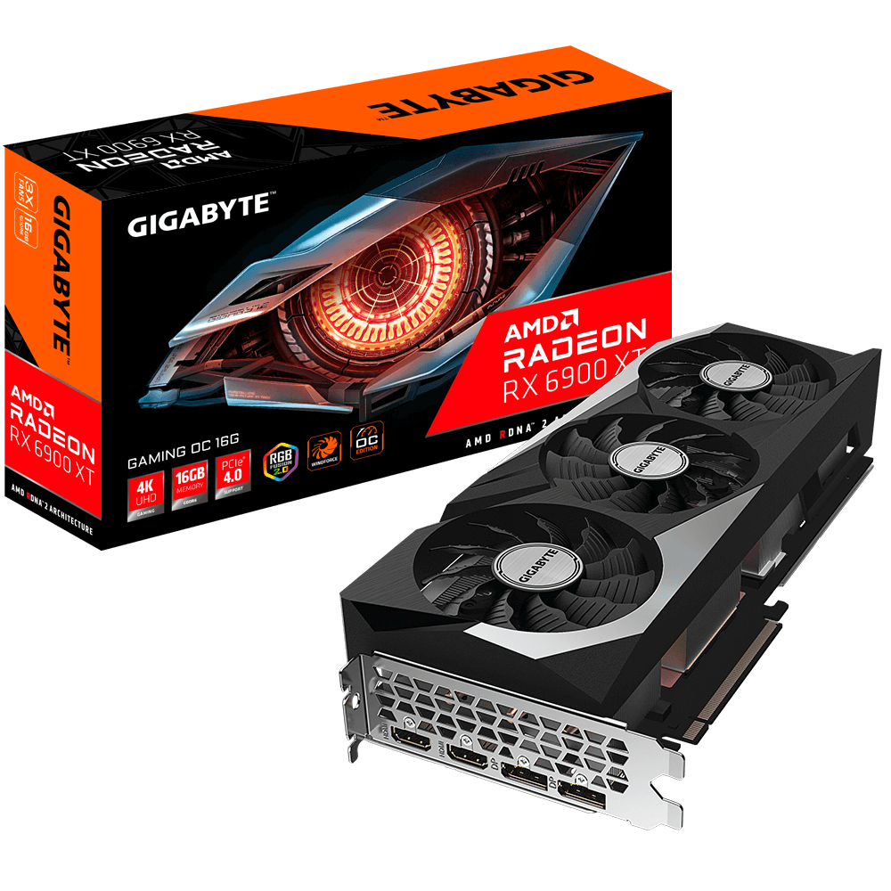 Tarjeta de Video GIGABYTE Radeon RX 6900 XT Gaming OC 16G