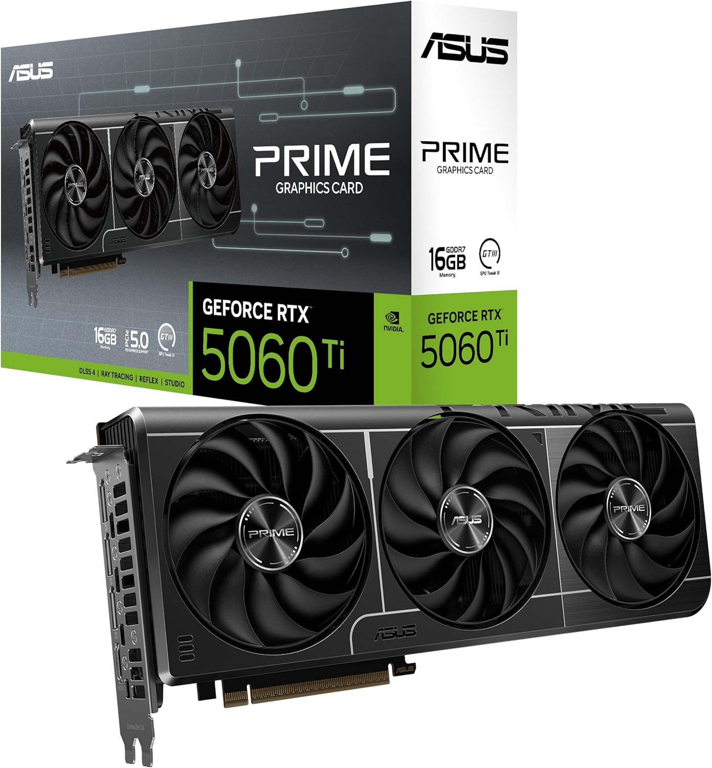 ASUS Tarjeta DE Video PRIME-RTX5060TI-16G